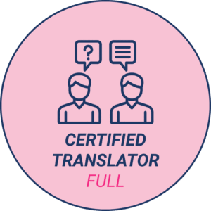 Certified Translator – Full [RECOMENDADO]