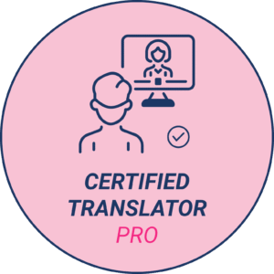 Certified Translator – Pro