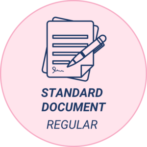 Standard document / Documento estándar (REGULAR)